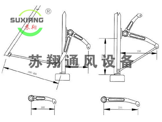电动推杆式开窗机