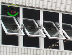 中悬钢侧窗手摇开窗机